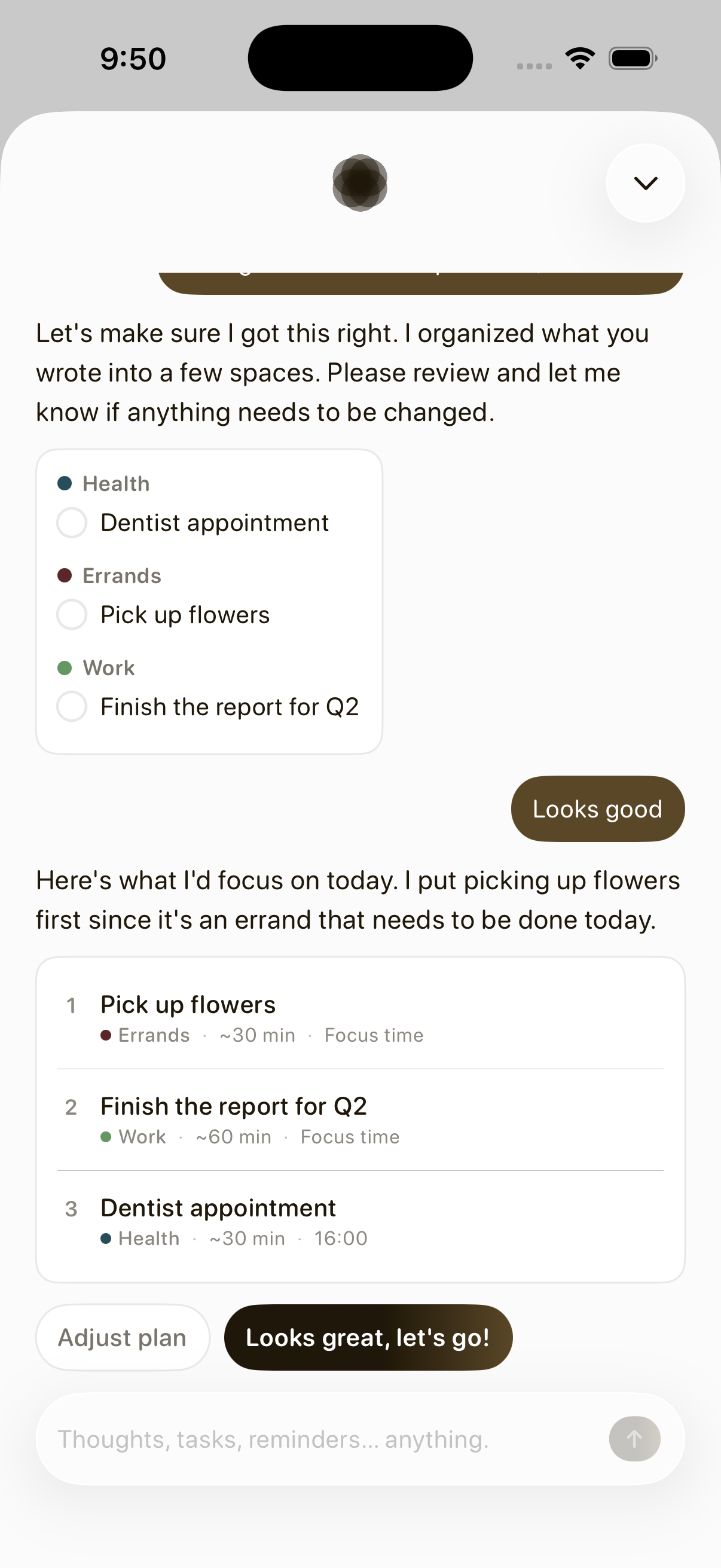 Adi plan preview screen